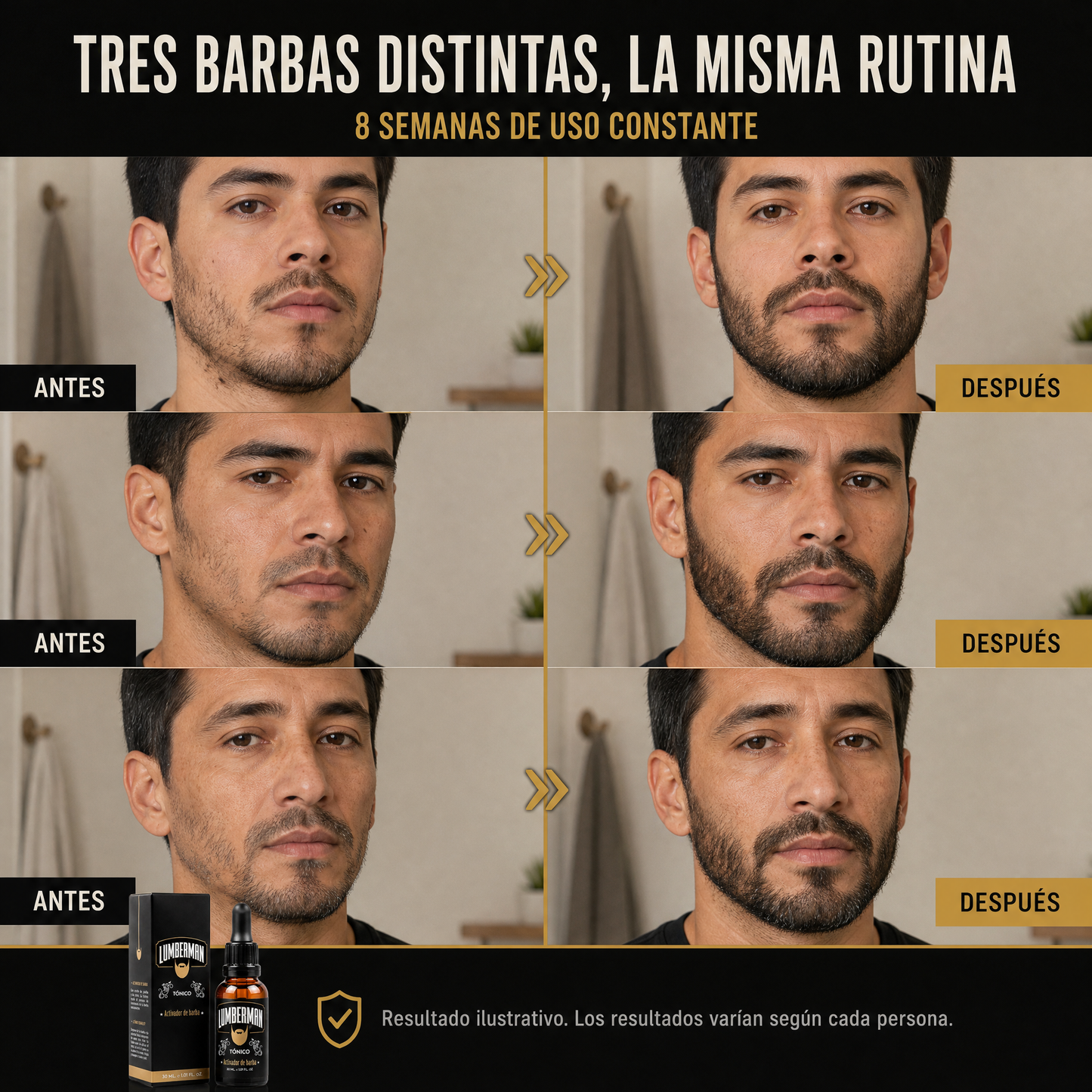 Tónico Activador de Barba Natural – 30 m - 39933 — vista 2