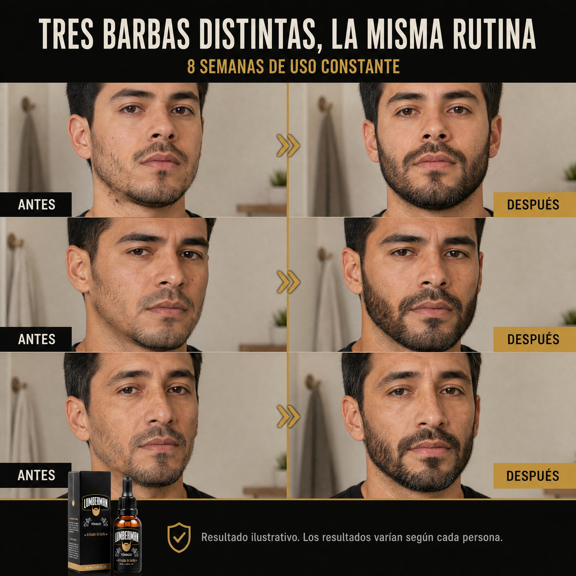 Tónico Activador de Barba Natural – 30 m - 39933 — vista 2