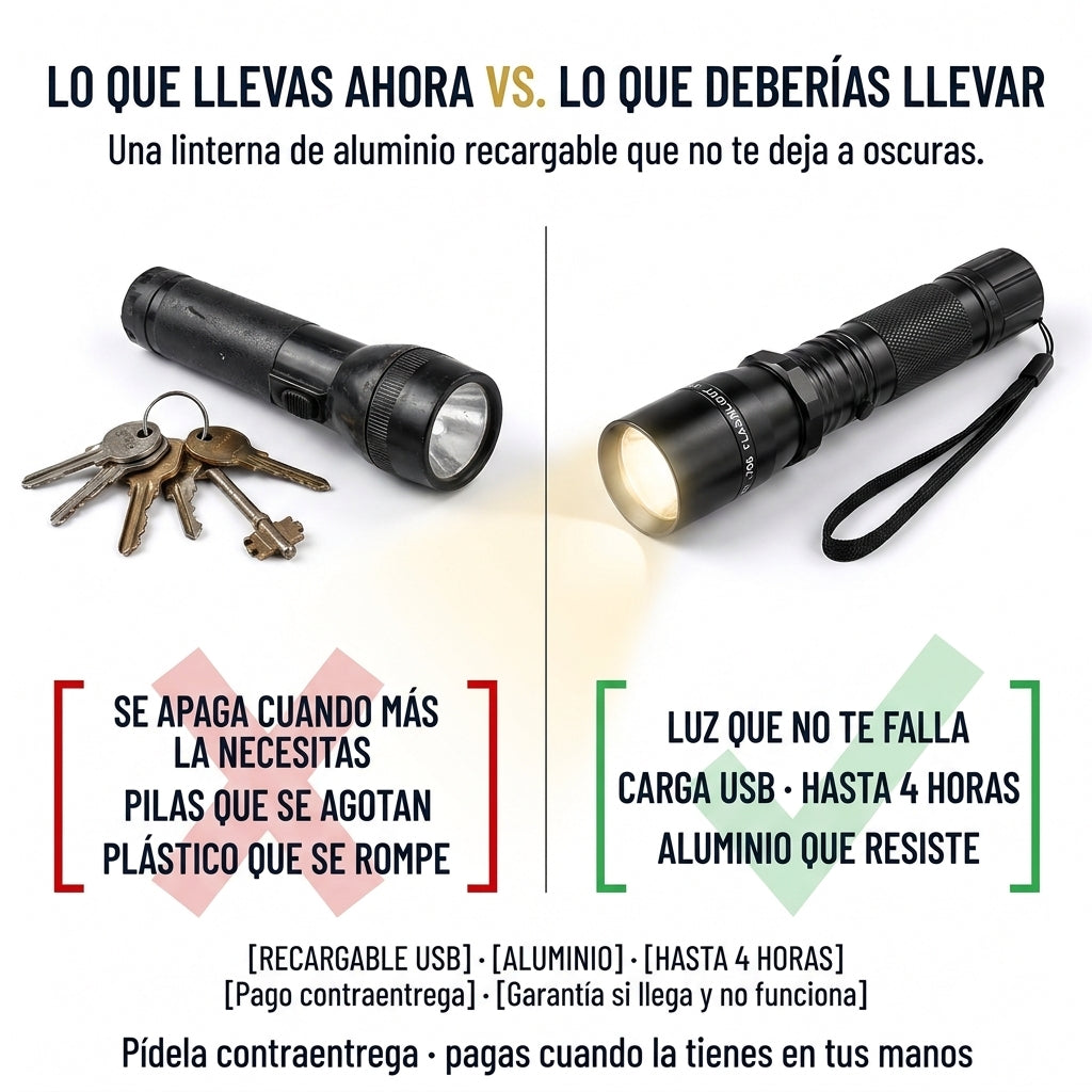 Taser Linterna 1101 — vista 2