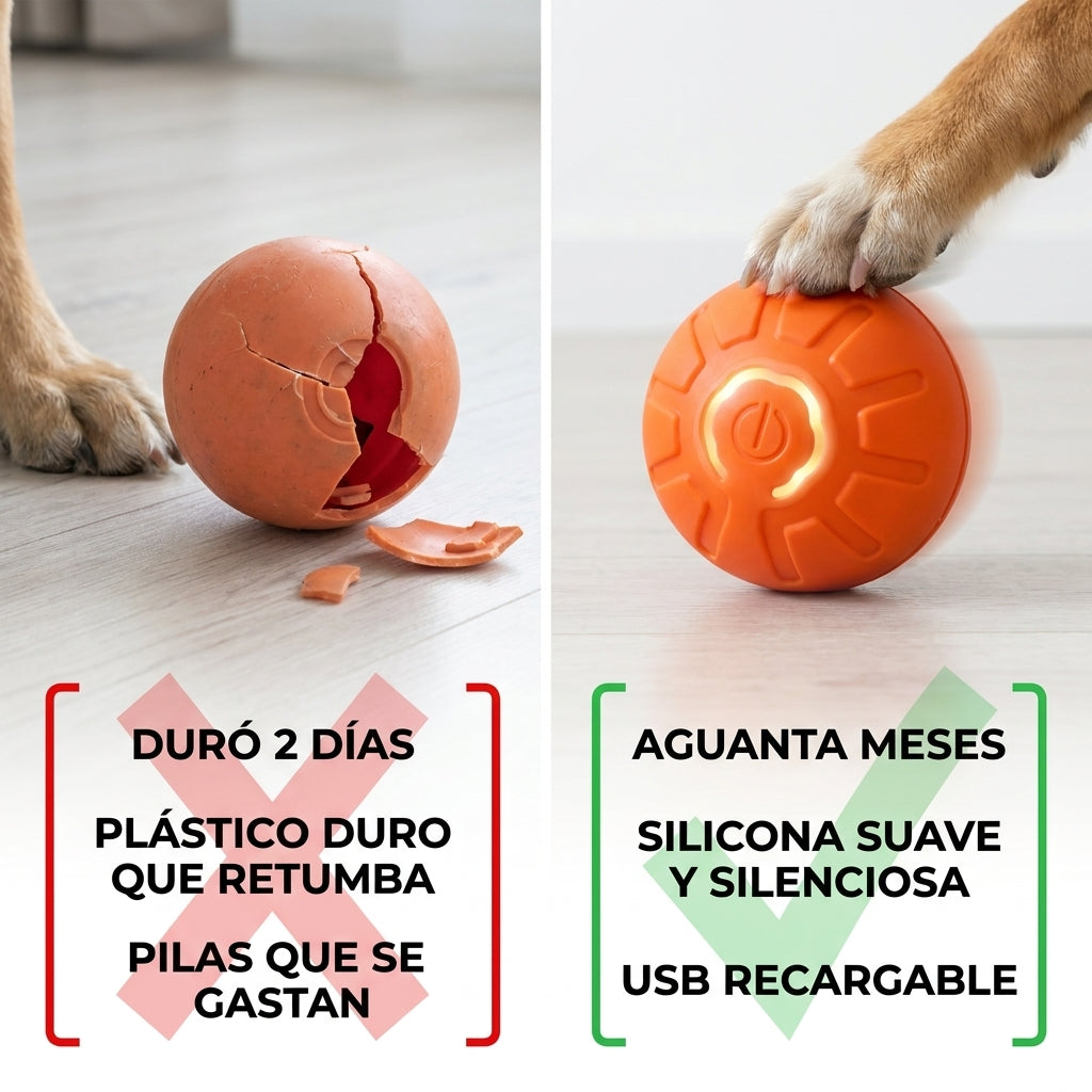 Juguete Pelota Interactiva Perro Gato - id5137 — vista 2