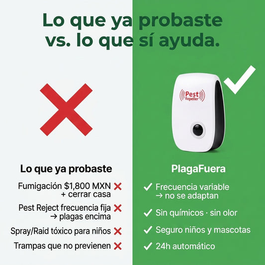 Repelente Ultrasonico De Plagas Potente - ID22554 — vista 2