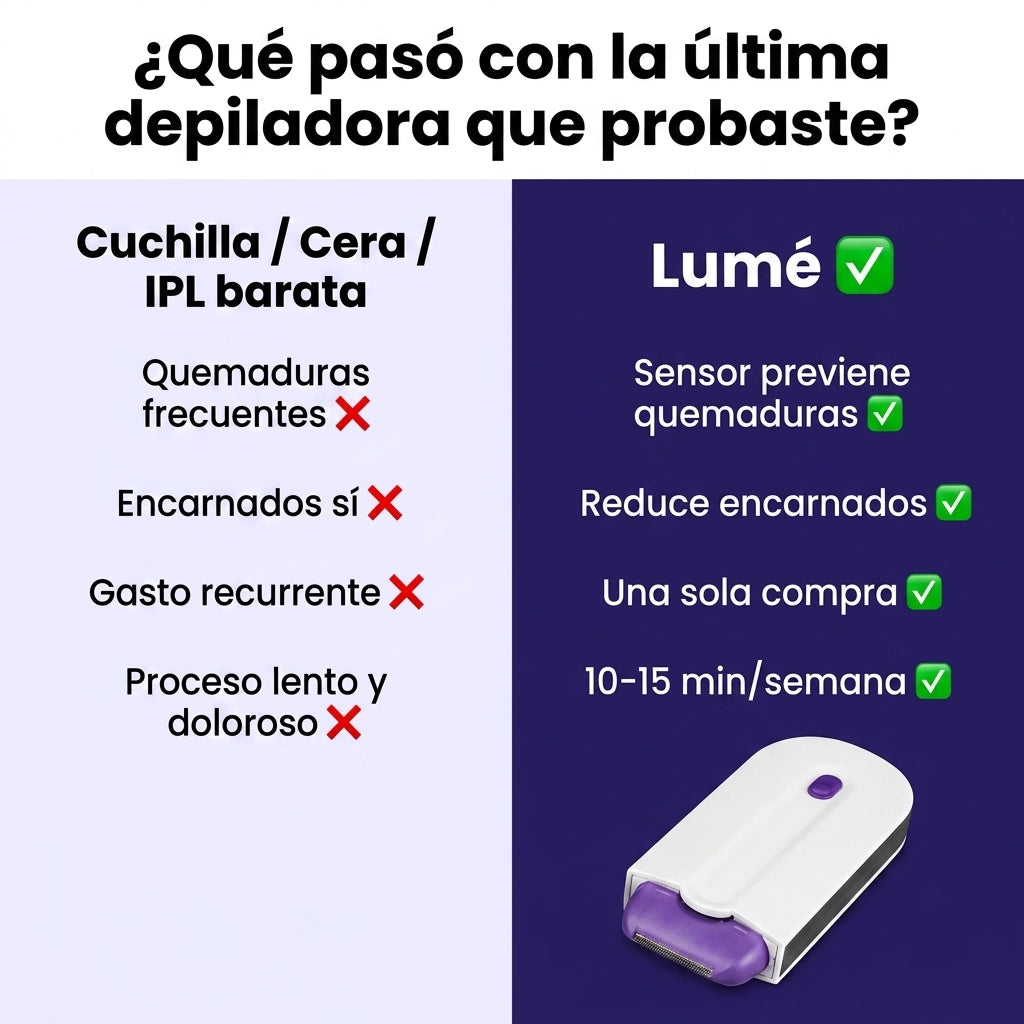 Depiladora eléctrica — vista 2