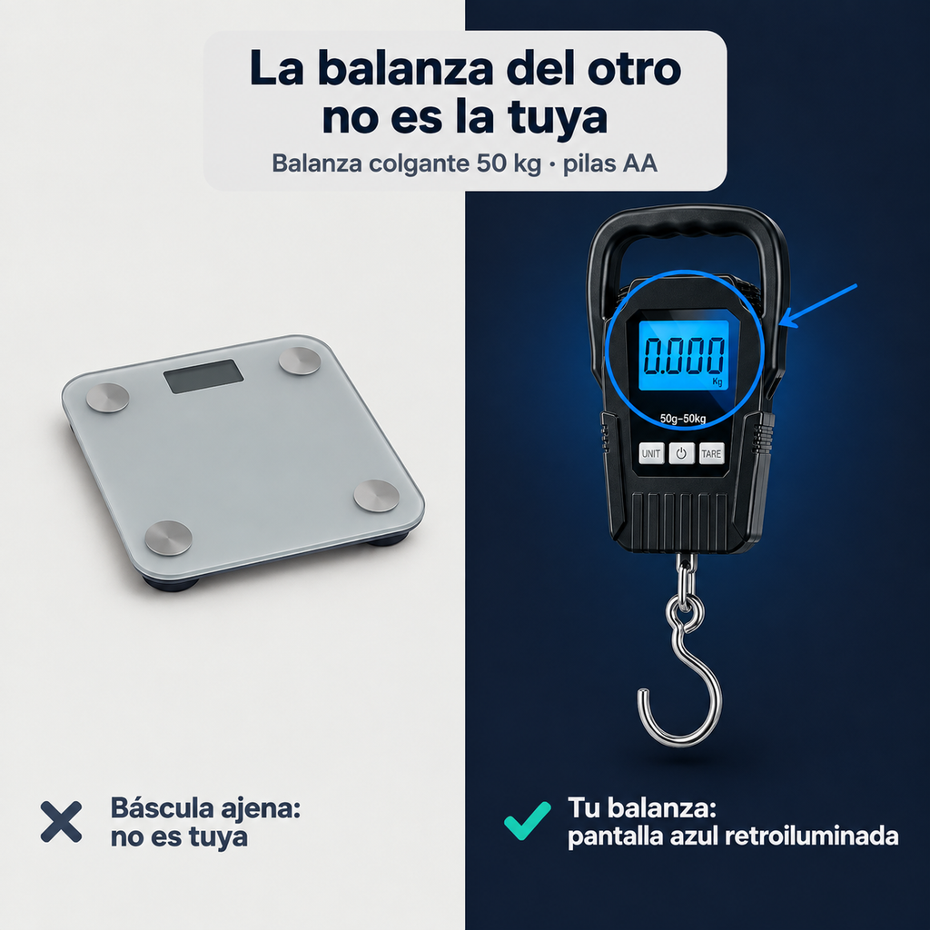Balanza Digital Colgante - 132976 — vista 2