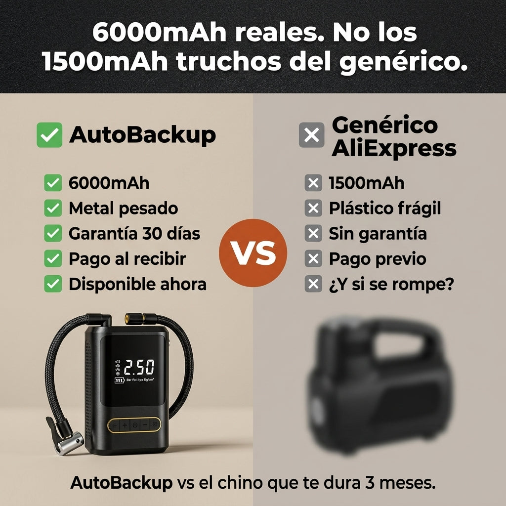 Compresor De Aire Digital 6000mah - id6099 — vista 2