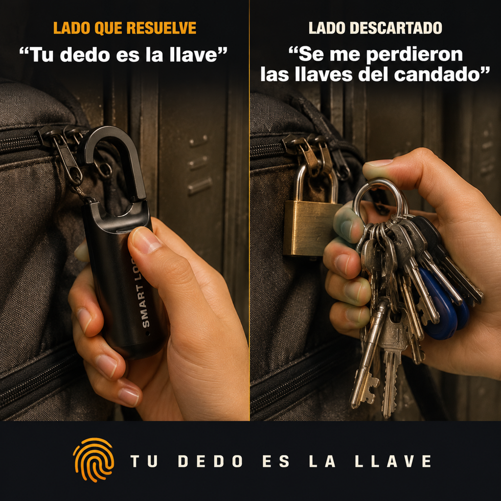 CANDADO CON BIOMETRIA - 1835835 — vista 2