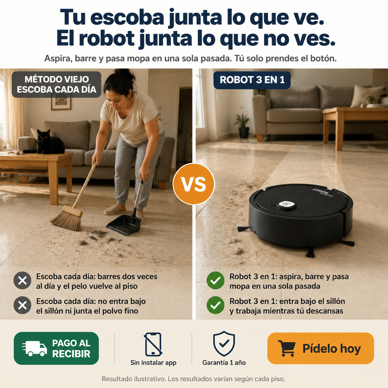 Aspiradora Robot Jessica - 4558 — vista 2