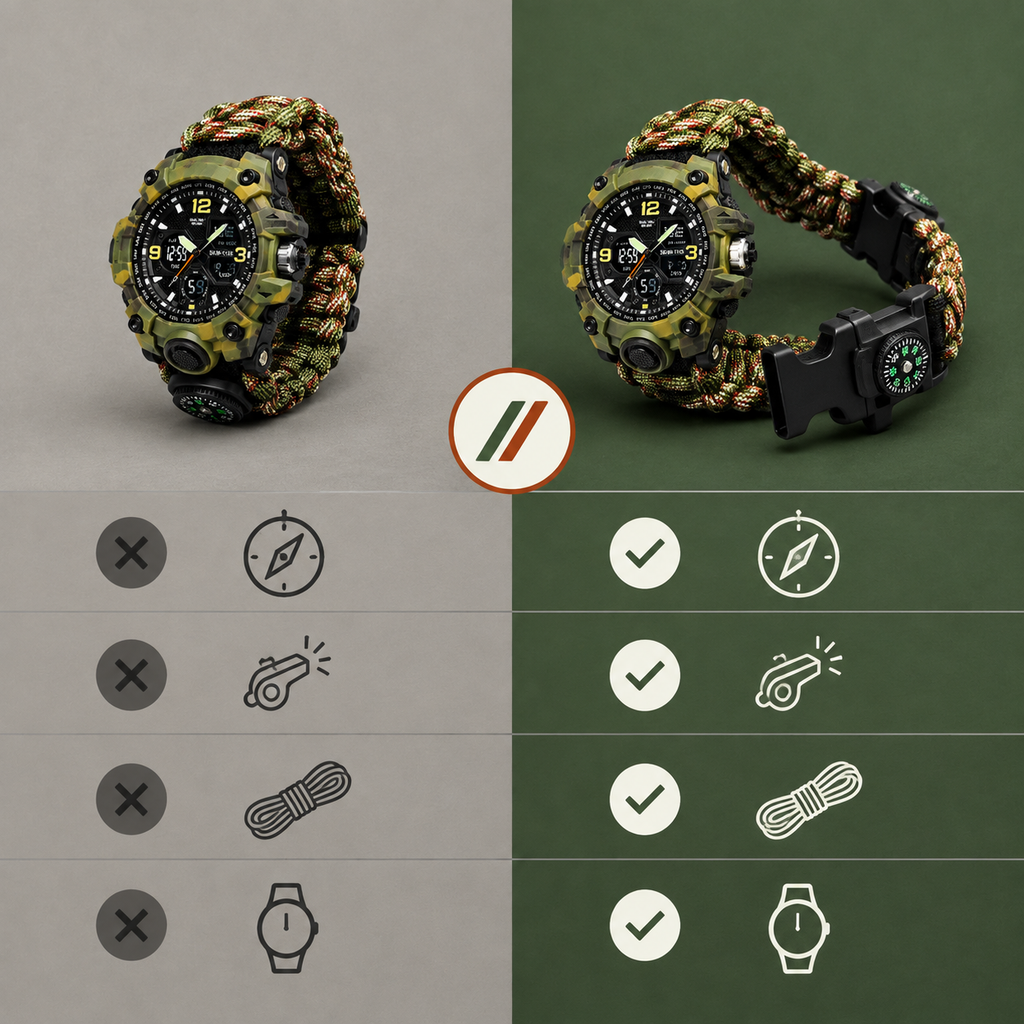 Reloj SKMEI Supervivencia Táctico 1155 - 1182698 — vista 2