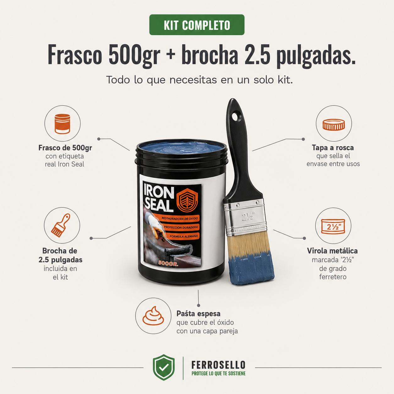 Iron seal reparacion - ID1728513 — vista 3