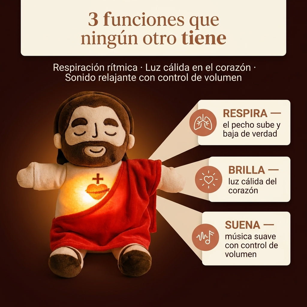 Peluche Jesus Respiracion Antiestres - id36074 — vista 3