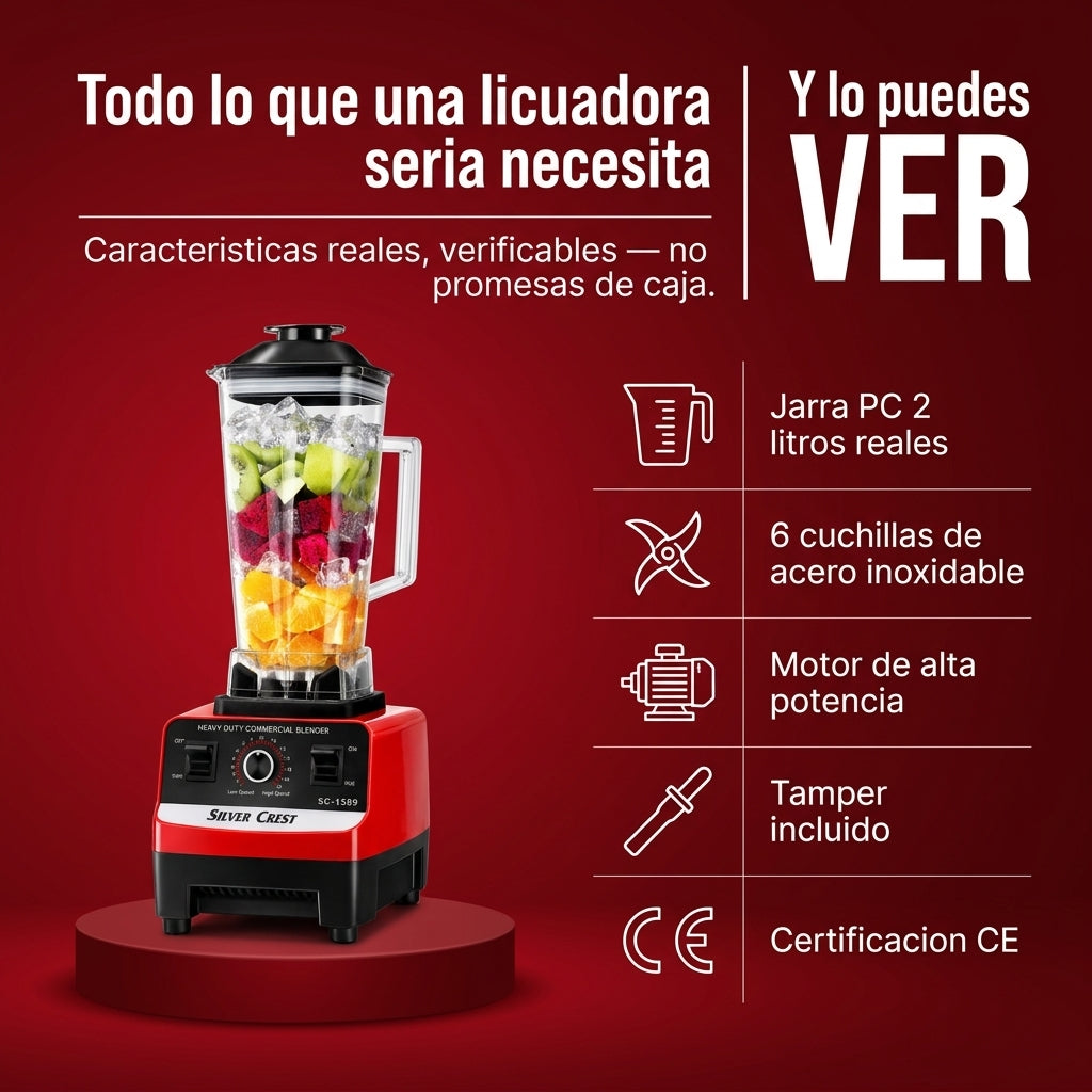 Licuadora 2 litros Profesional - id49594 — vista 3