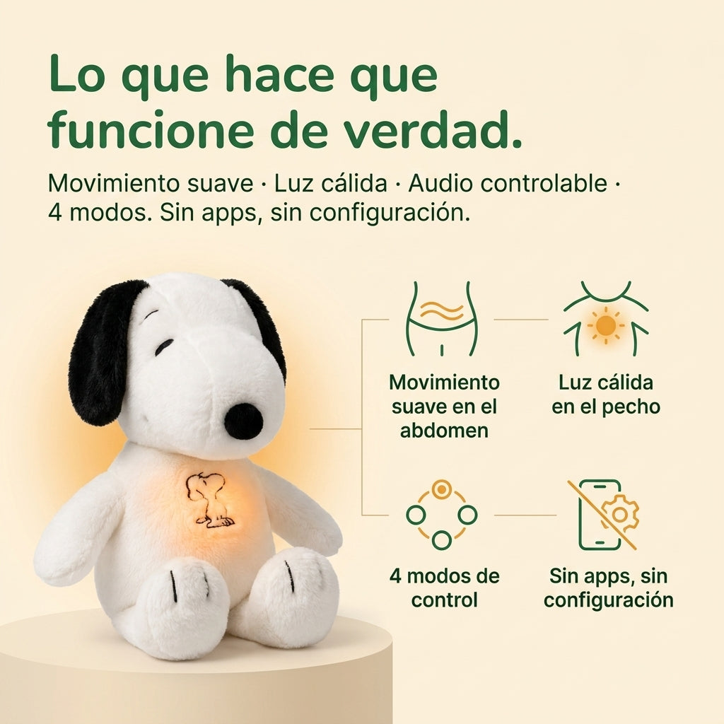 Peluche Snoopy Respiracion Antiestres - id39620 — vista 3