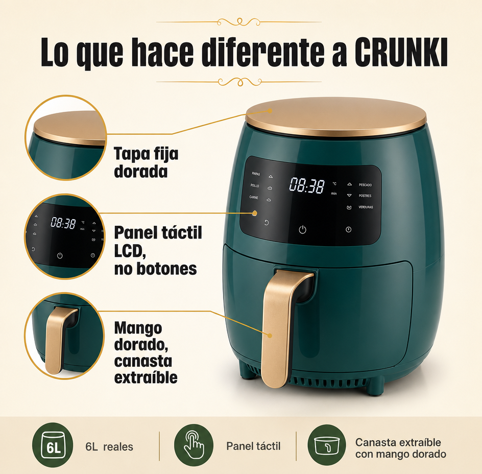 Freidora De Aire Inteligente 6l - 34954 — vista 3