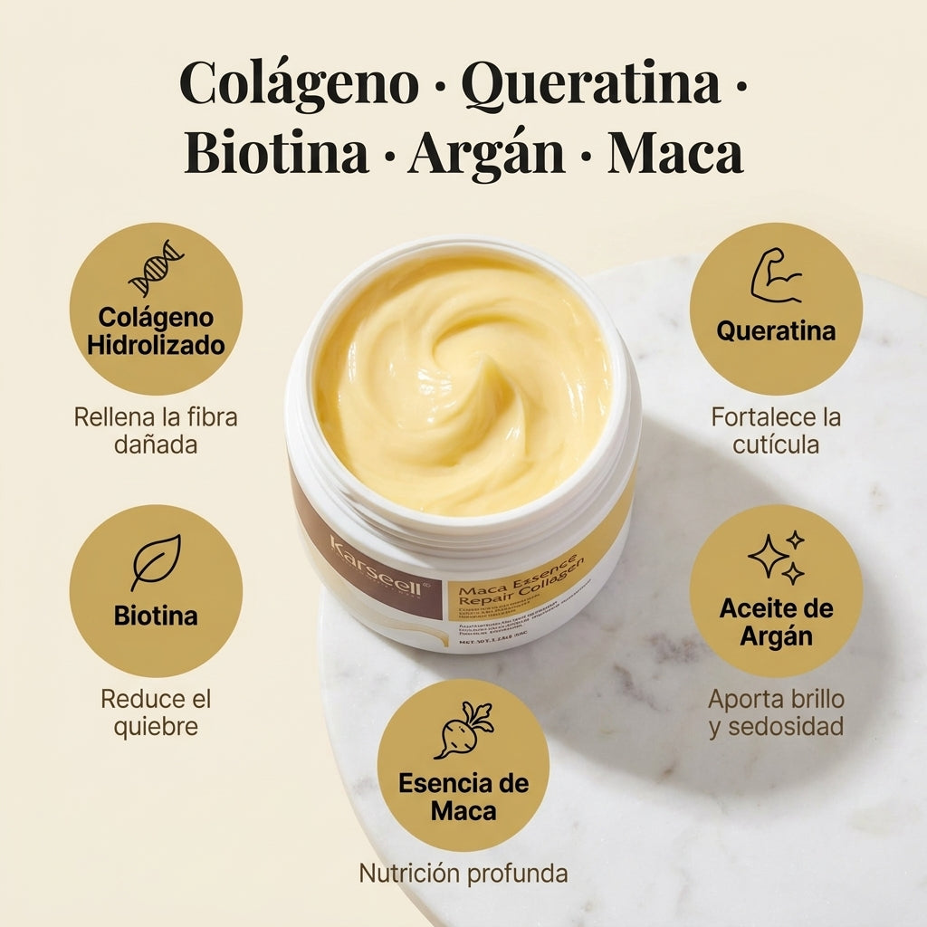 2293 Mascarilla Capilar Karseell Collagen 500 — vista 3