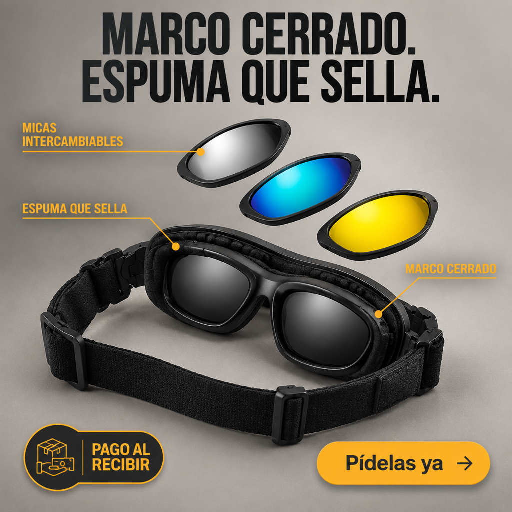 --POLARIZED MOTORCYCLE SUNGLASSES - 1837329 — vista 3