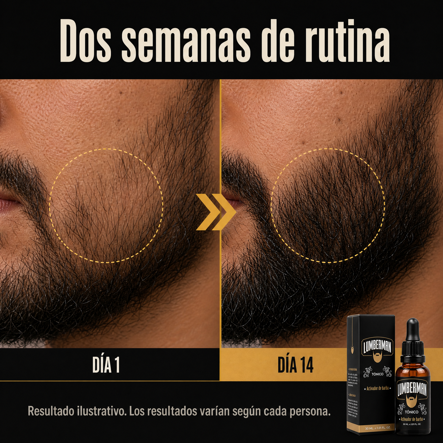 Tónico Activador de Barba Natural – 30 m - 39933 — vista 3
