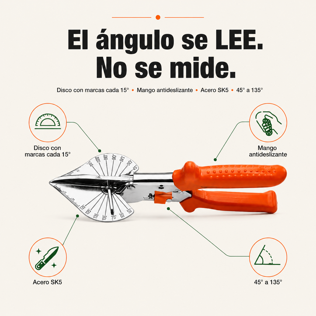 Cortador De Cables Angular - 54093 — vista 3