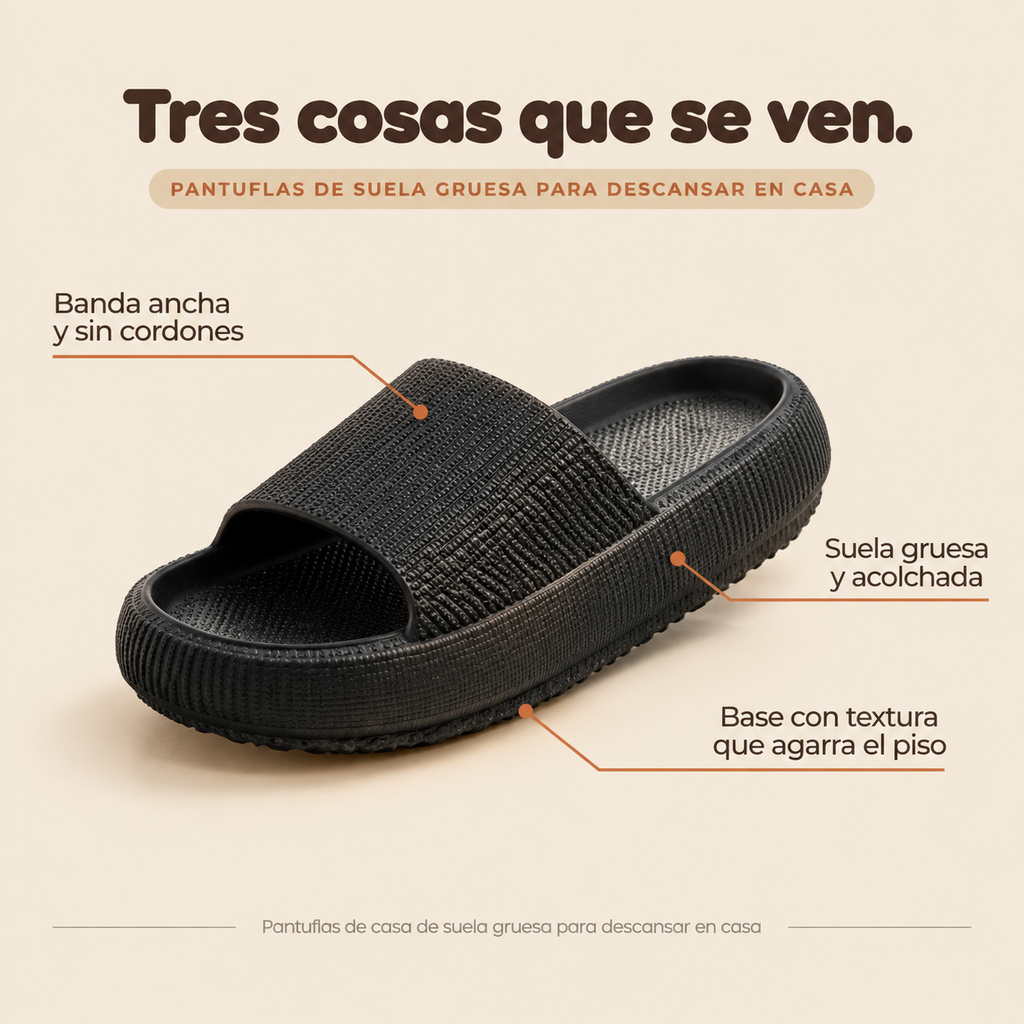 Pantuflas suela eva unisex  - 1634875 — vista 3