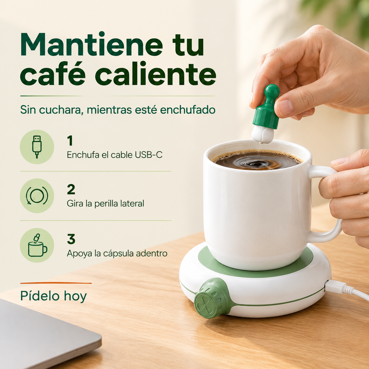 Cafetera Portatil Electrica Usb - 7724 — vista 4