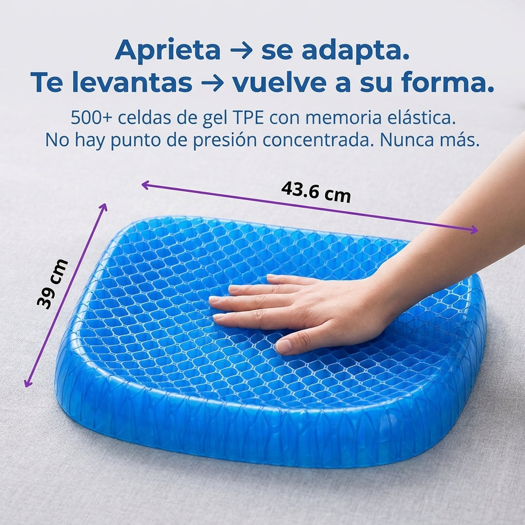 Cojin Asiento De Gel Antideslizante - id26936 — vista 4