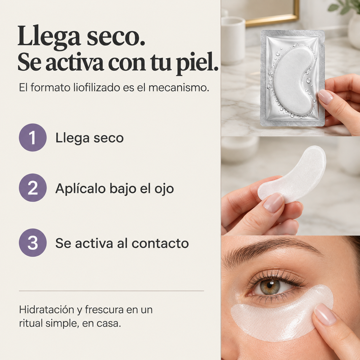 Mascarilla De Ojos Liofilizada - 12277 — vista 4