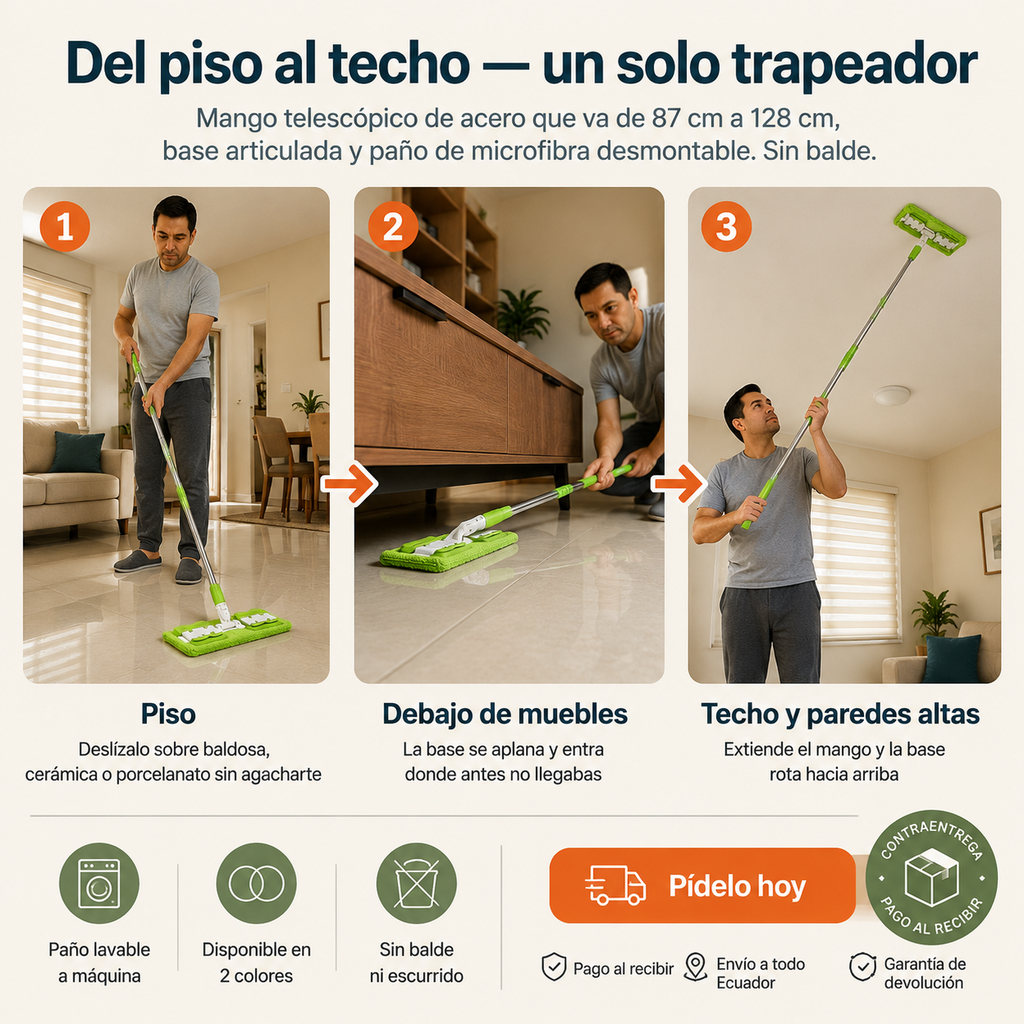 Trapeador Microfibra - 94933 — vista 4