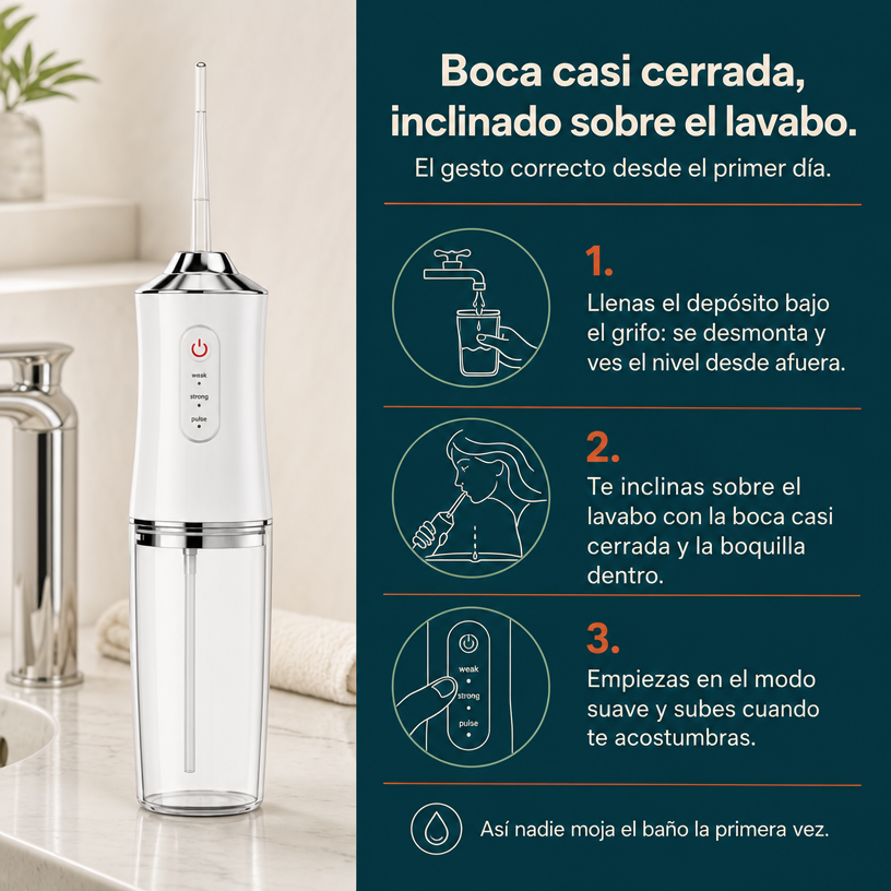 Irrigador Bucal Portatil Oral - 138317 — vista 4