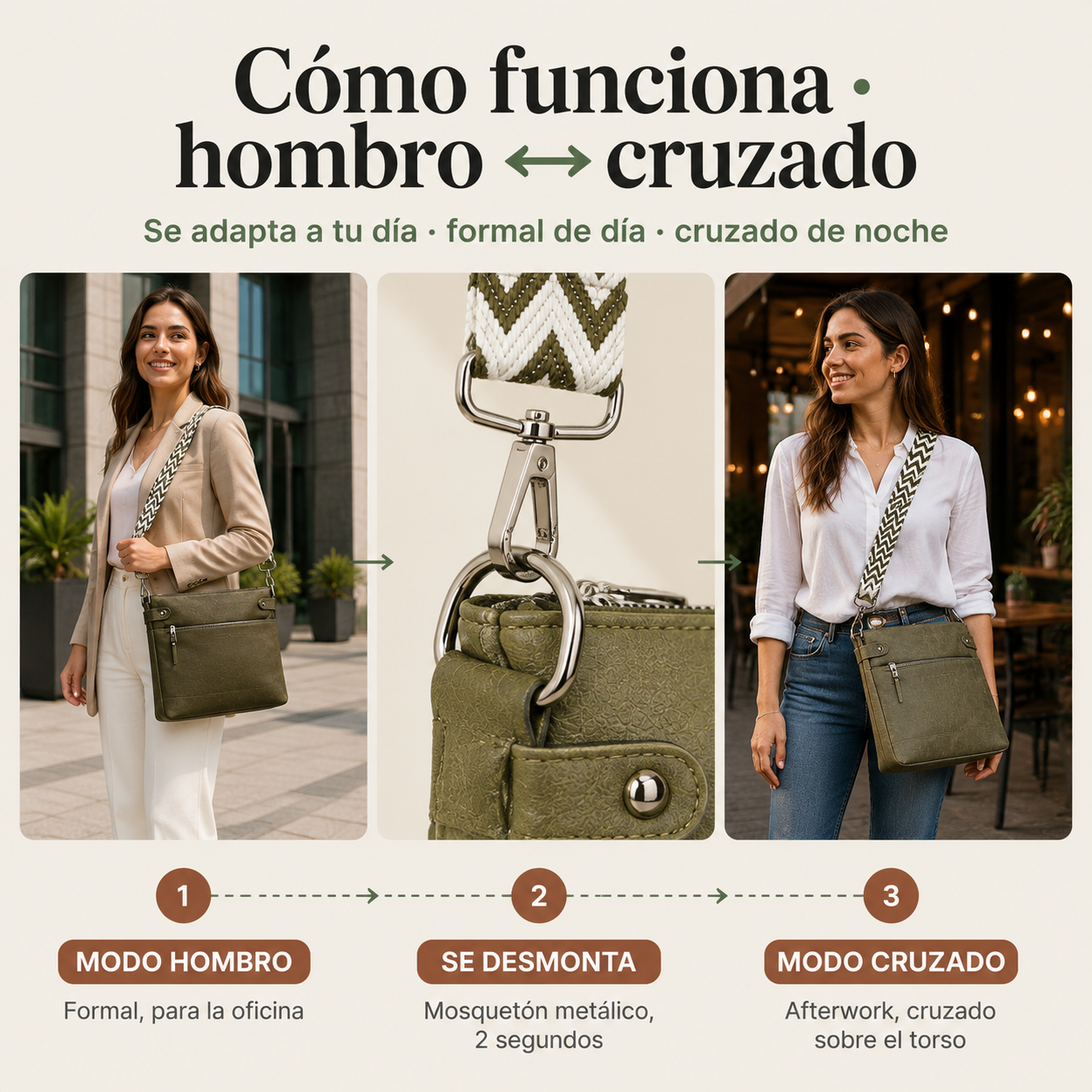 Bolso bandolera TANTOMI - b03 — vista 4