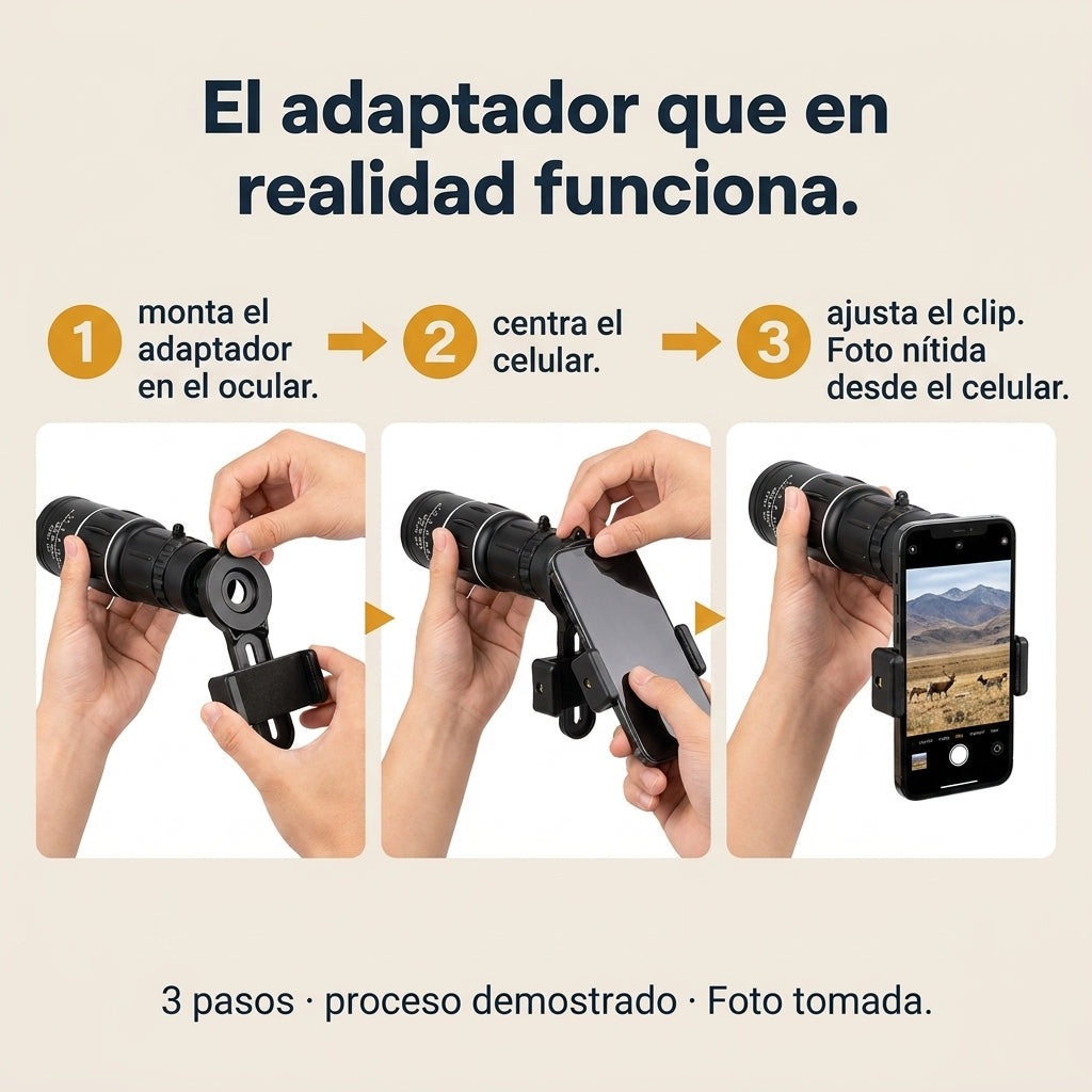 Telescopio Monocular De Vision Optica Hd - ID10538 — vista 4