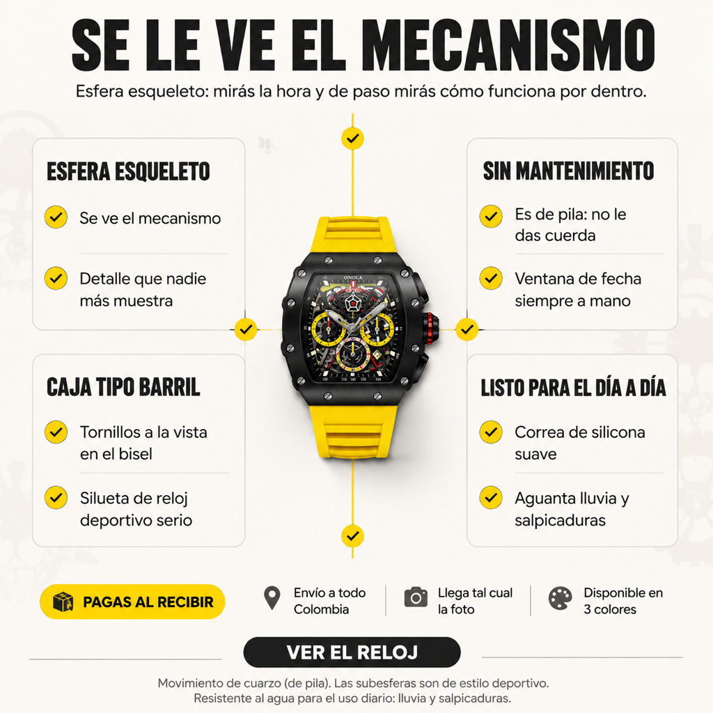RELOJ ONOLA - 1835780 — vista 4