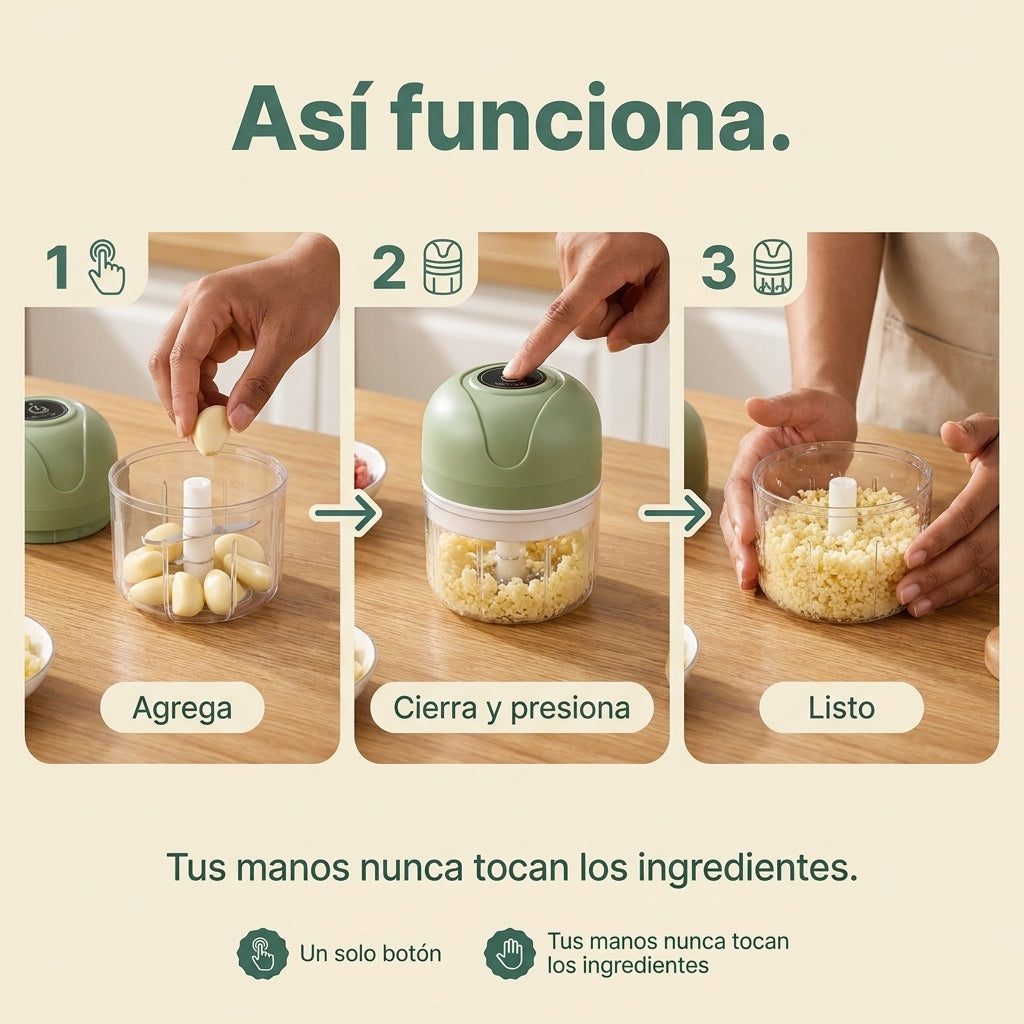 Picador Electrico Ajo 250ml - id49584 — vista 4