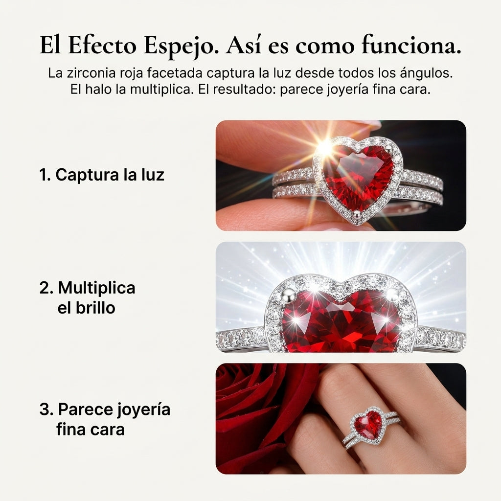 Anillo Corazon de Cristal - id1878766 — vista 4