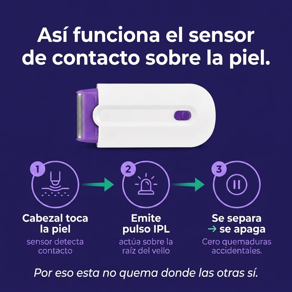 Depiladora eléctrica — vista 4