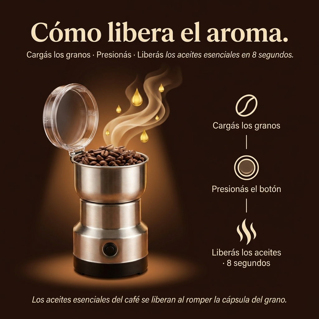 Molinillo Cafe Granos Electrico 220v - ID6981 — vista 4