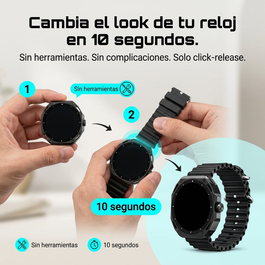 V18 Promax 7 En 1 Reloj Inteligente - id121629 — vista 4