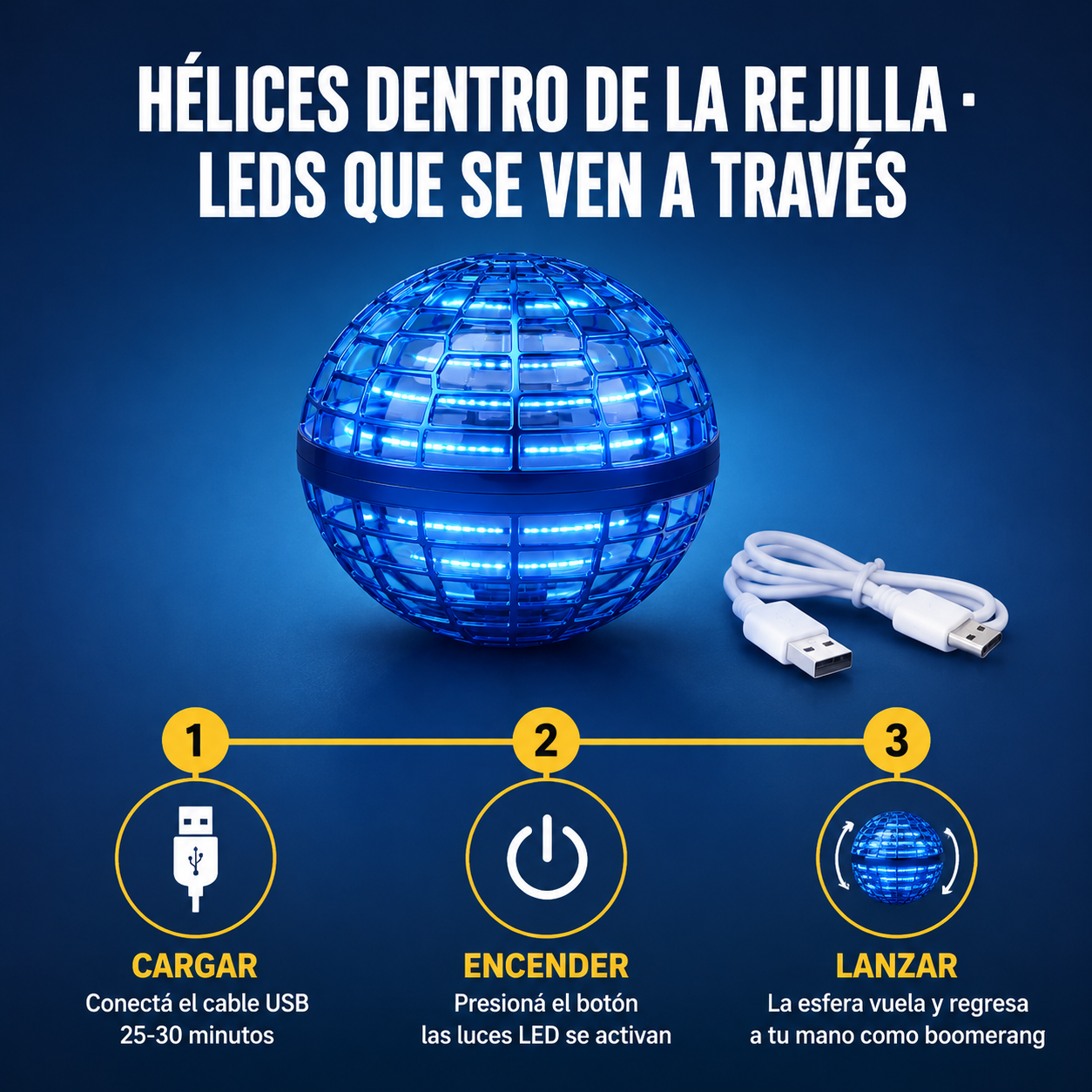Esfera Voladora Recargable Flynova Pro - 121140 — vista 4