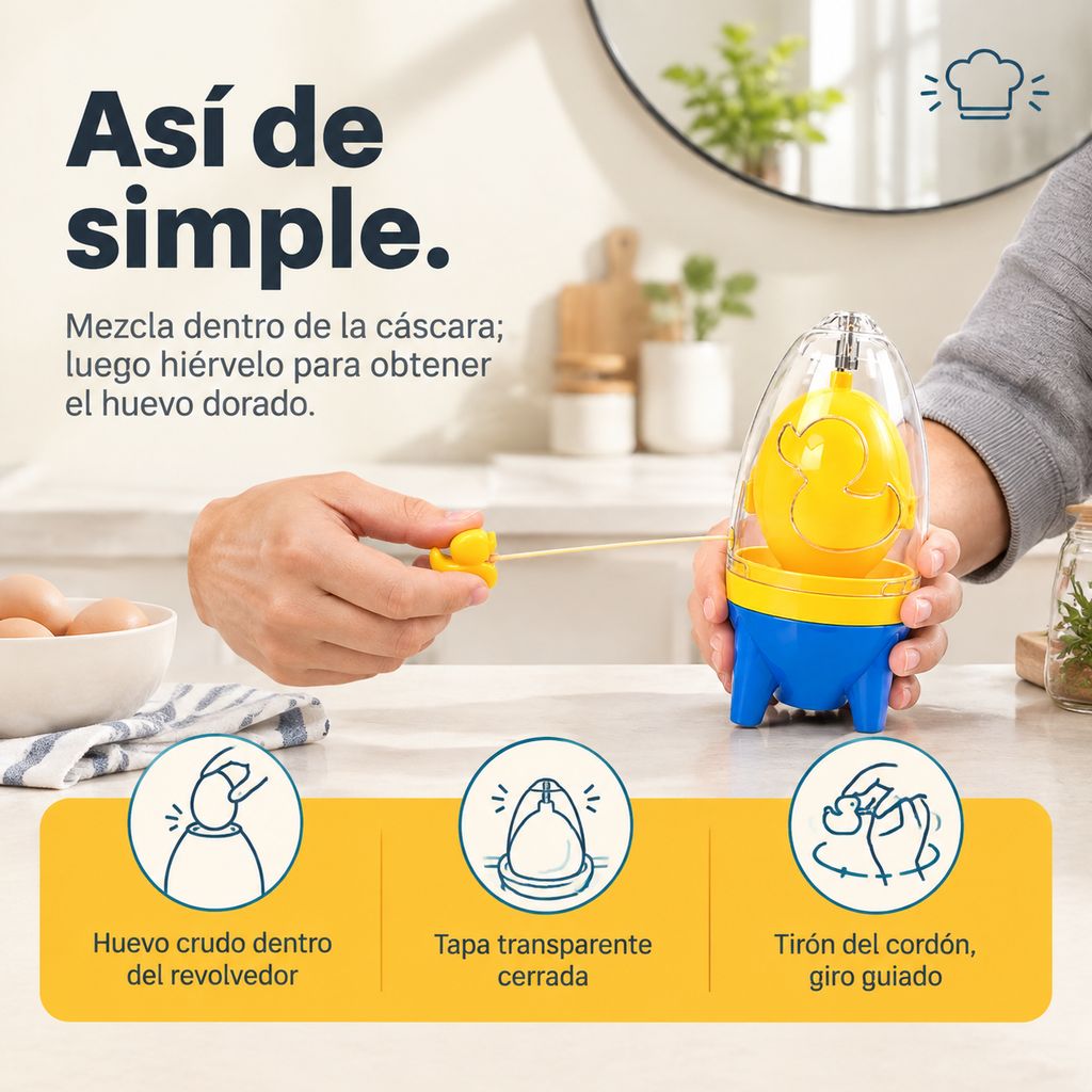 Revolvedor De Huevos Automatico - 49121 — vista 4