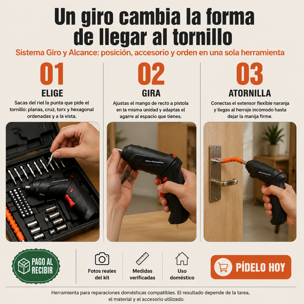 Juego de Destornilladores Eléctricos - 1206240 — vista 4