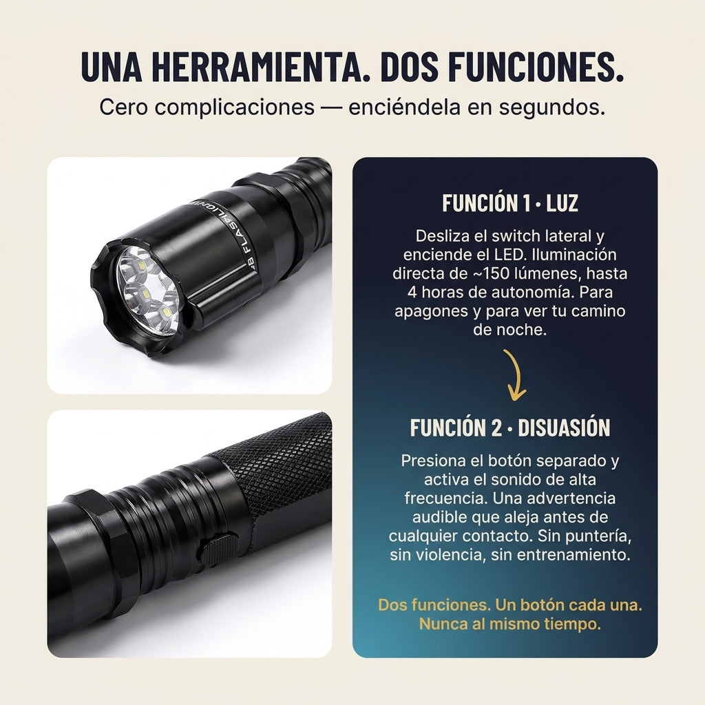 Taser Linterna 1101 — vista 4