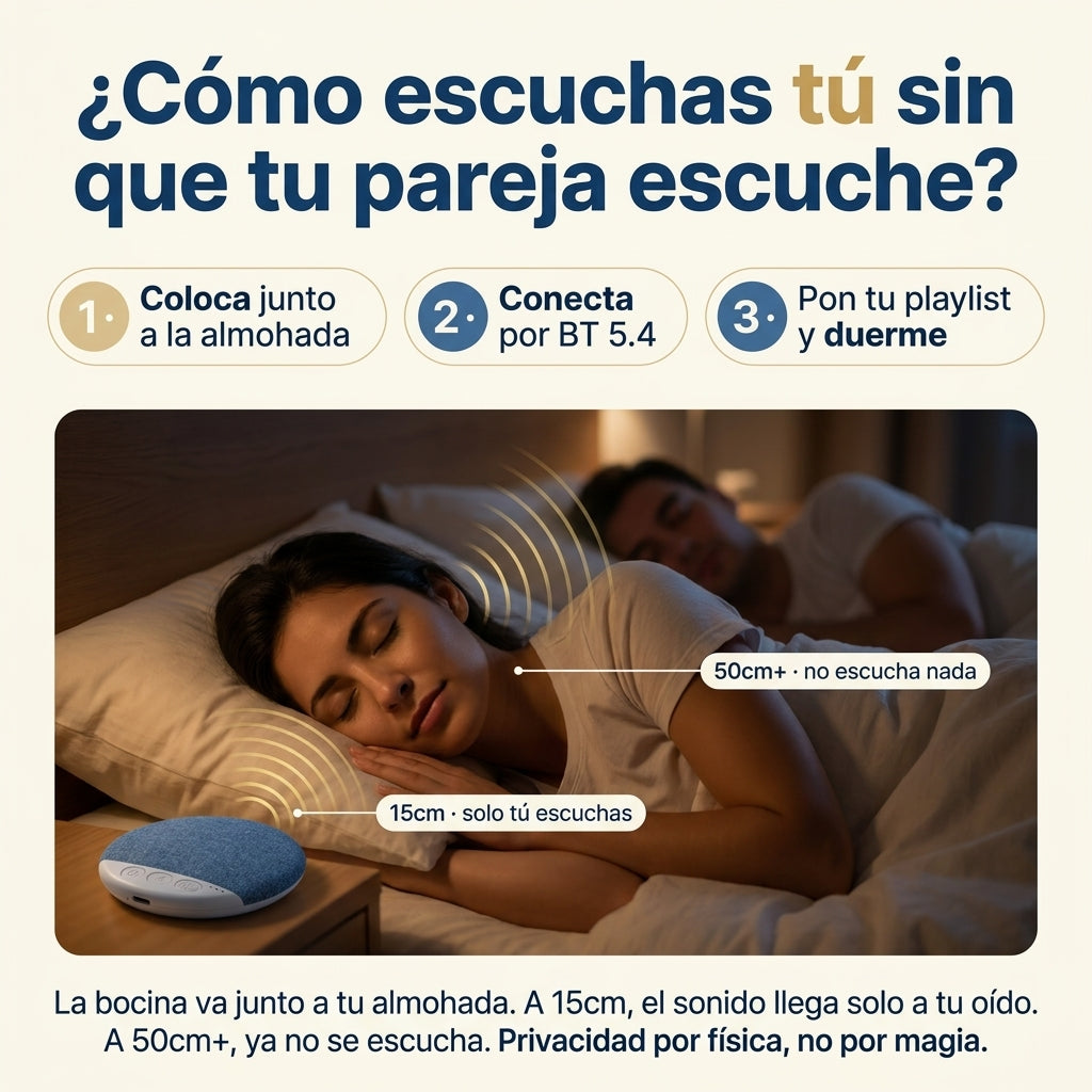 Bocina Tipo Almohada Bluetooth Dormir - id44459 — vista 4