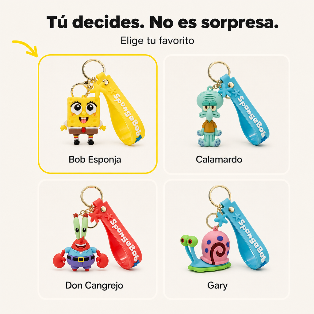 Llavero Spongebob — vista 4