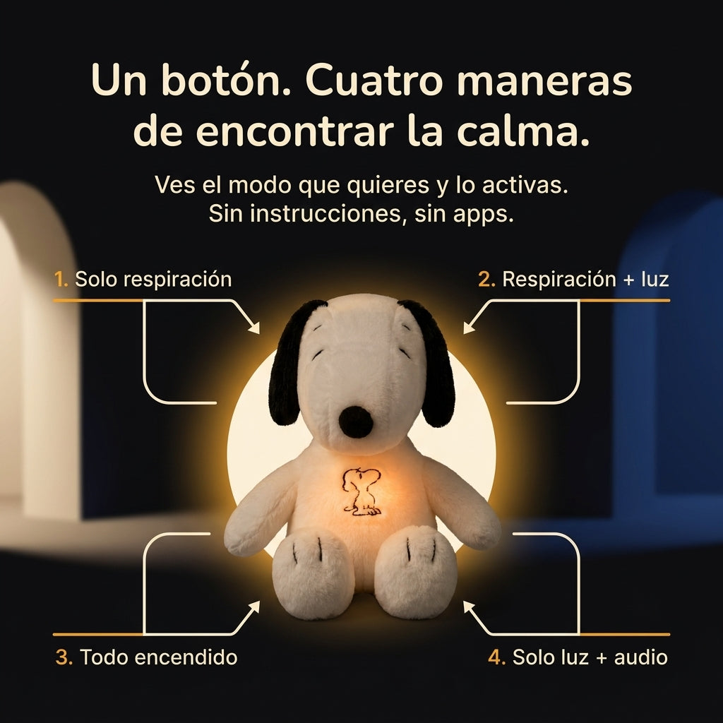 Peluche Snoopy Respiracion Antiestres - id39620 — vista 4