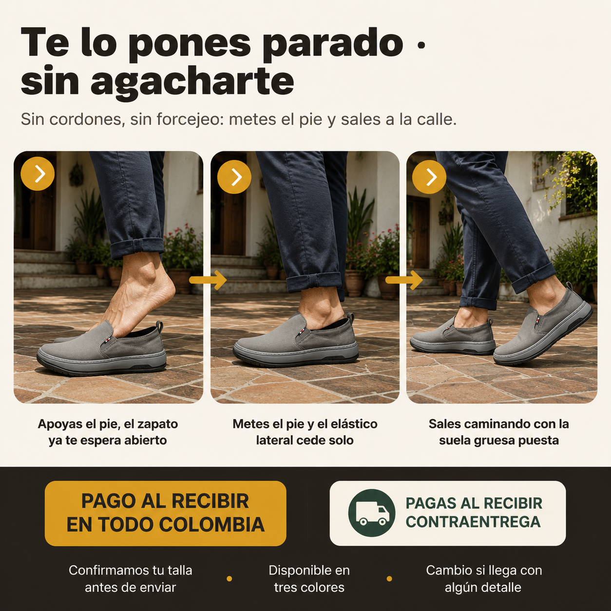 Zapato Mocasín Ortopédico Italiano - 61237 — vista 4