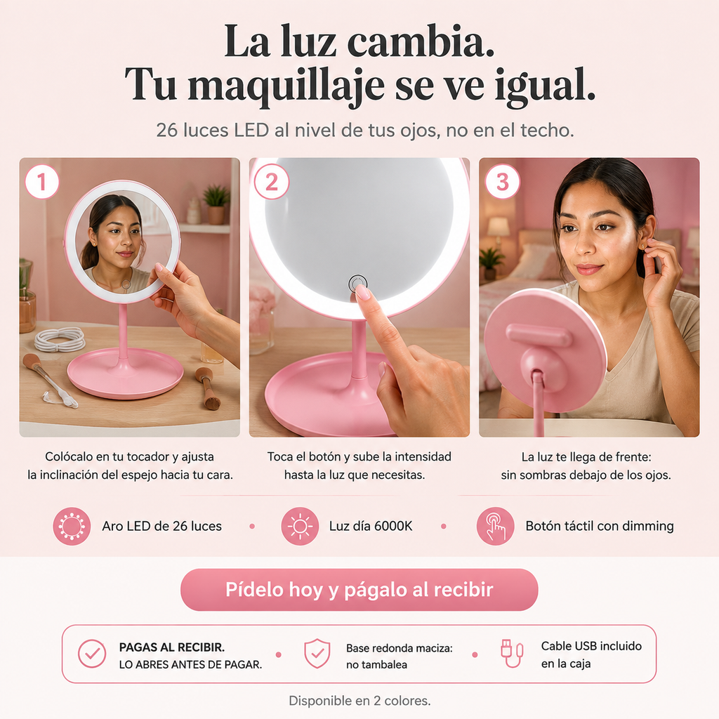 Espejo Con Led - 1492 — vista 4