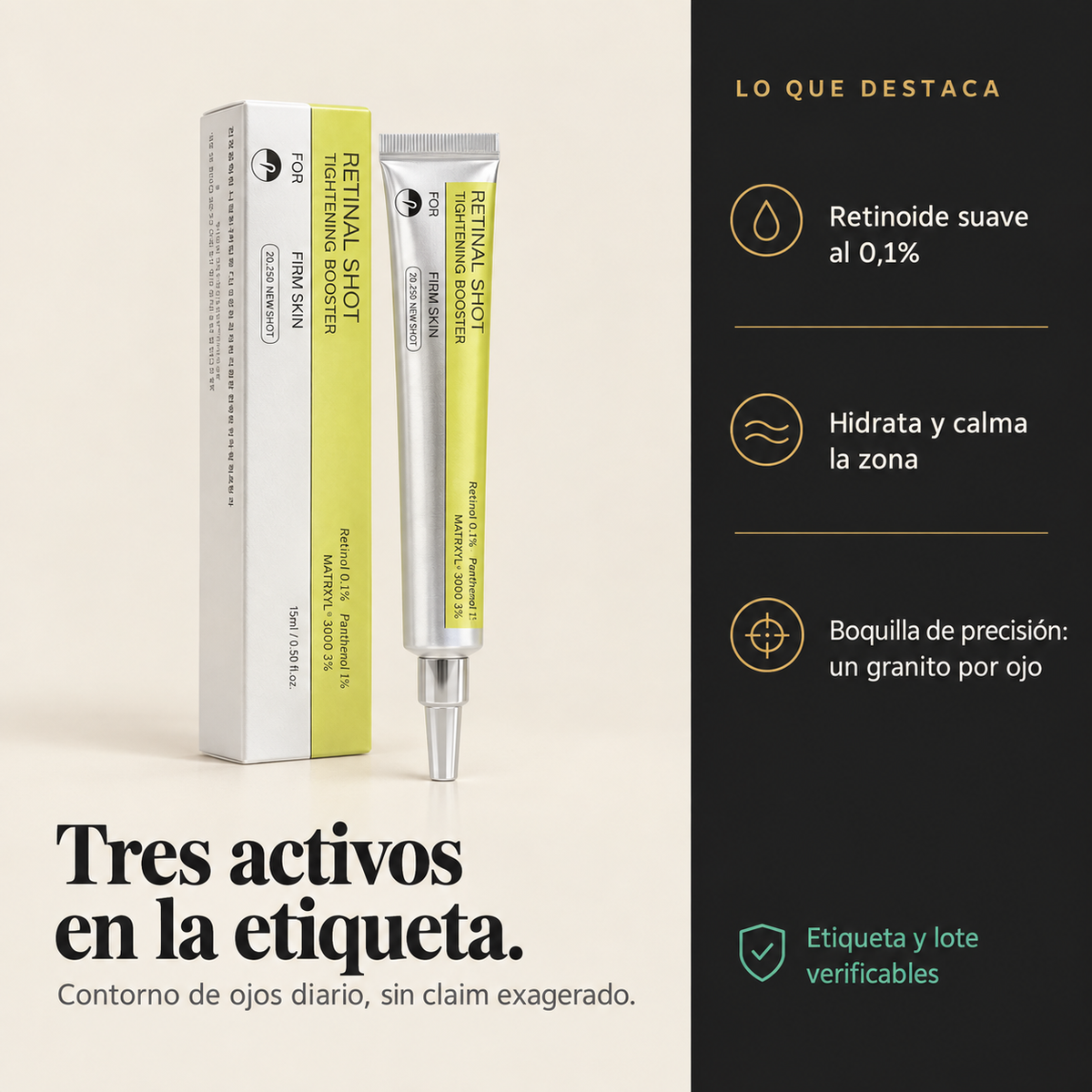 Retinal Shot Contorno De Ojos 15 Ml - 15417 — vista 4