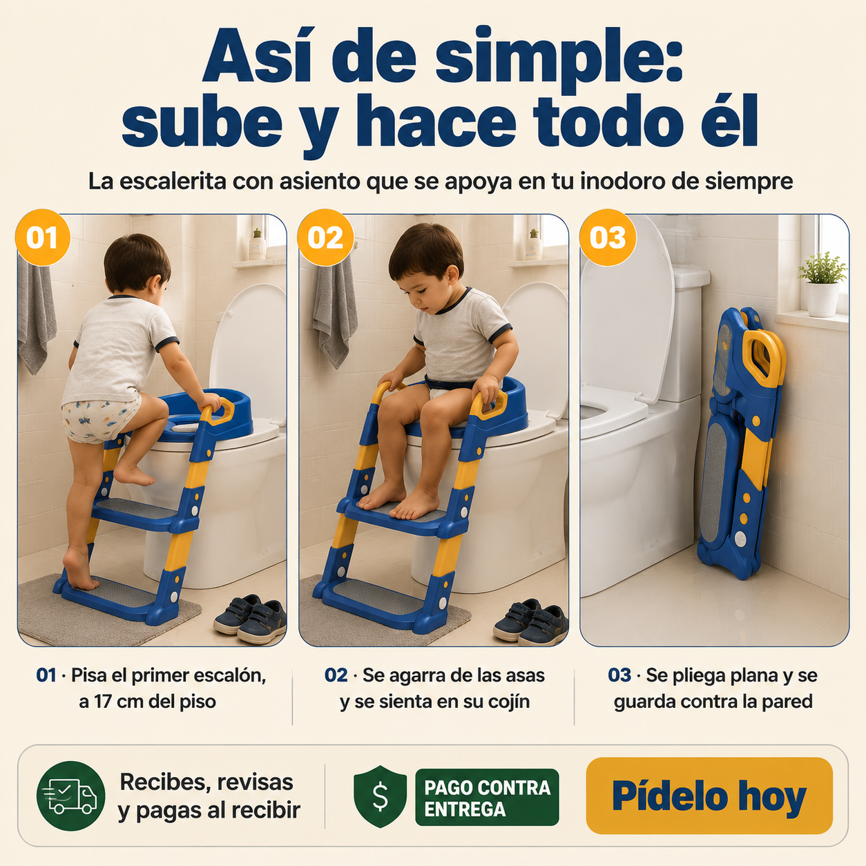 Escalera De Bano Con Cojin Df - 1276530 — vista 4