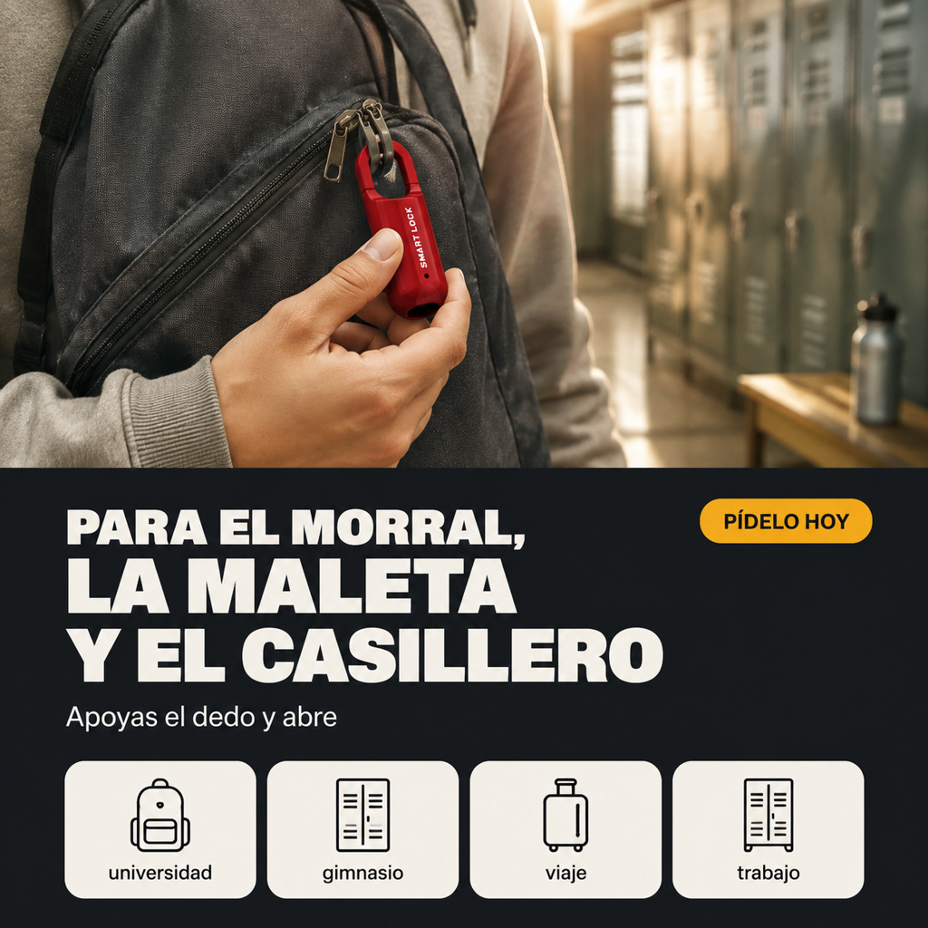 CANDADO CON BIOMETRIA - 1835835 — vista 5