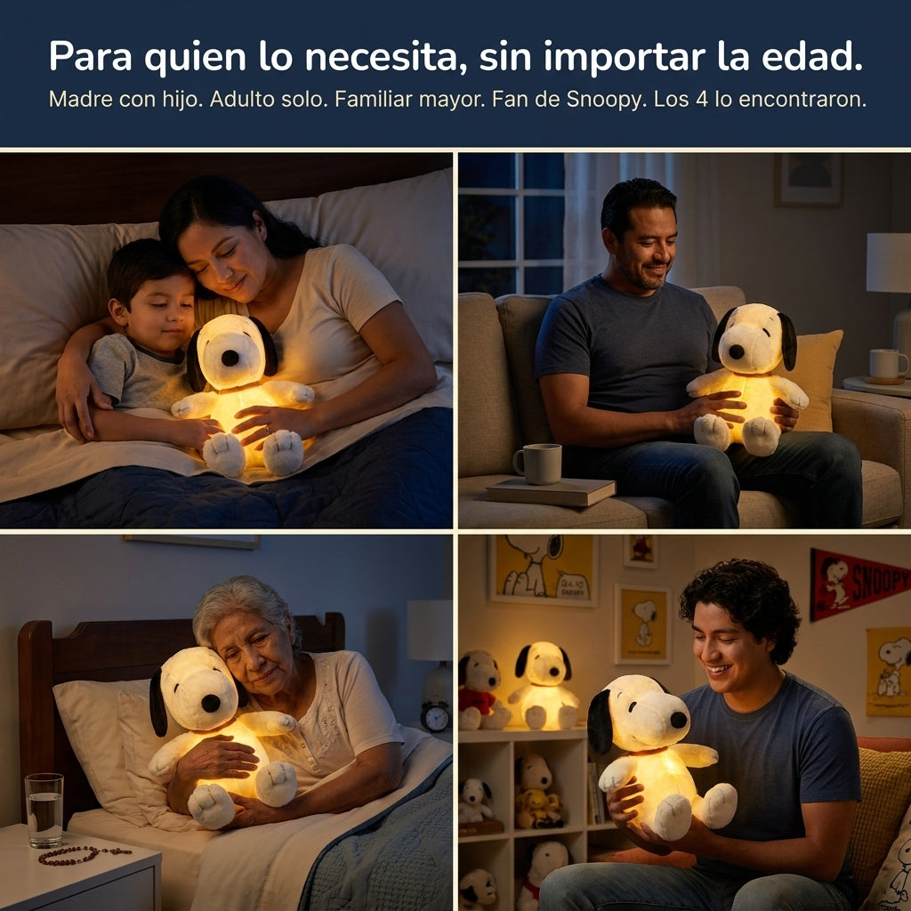 Peluche Snoopy Respiracion Antiestres - id39620 — vista 5