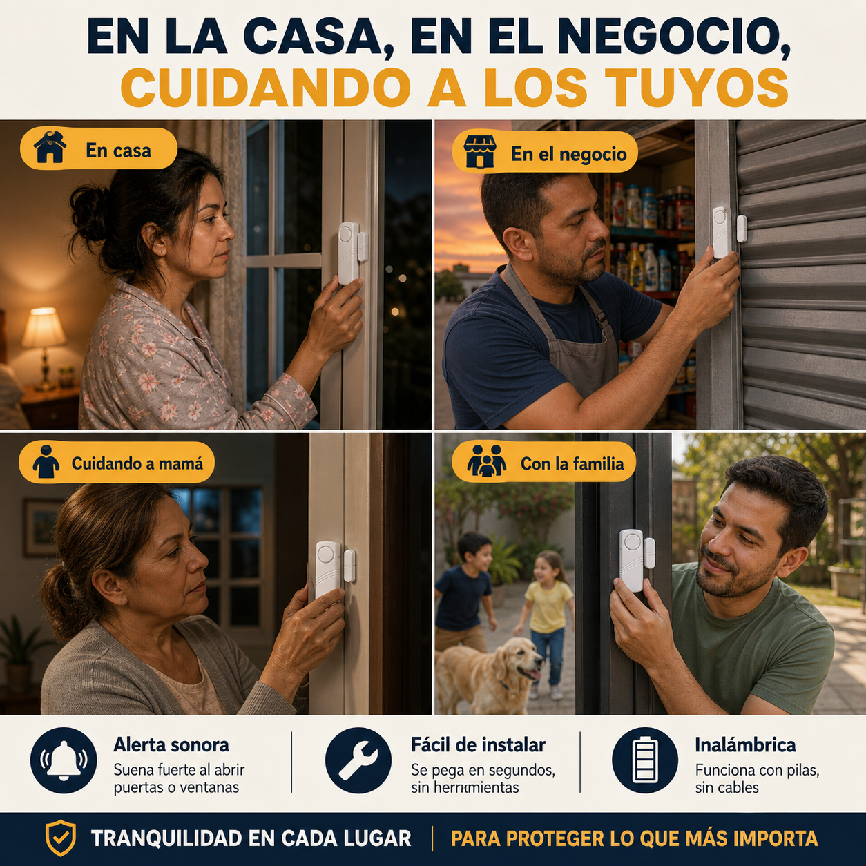 Alarma Antirrobo Magnetica Inalambrica - id37526 — vista 5