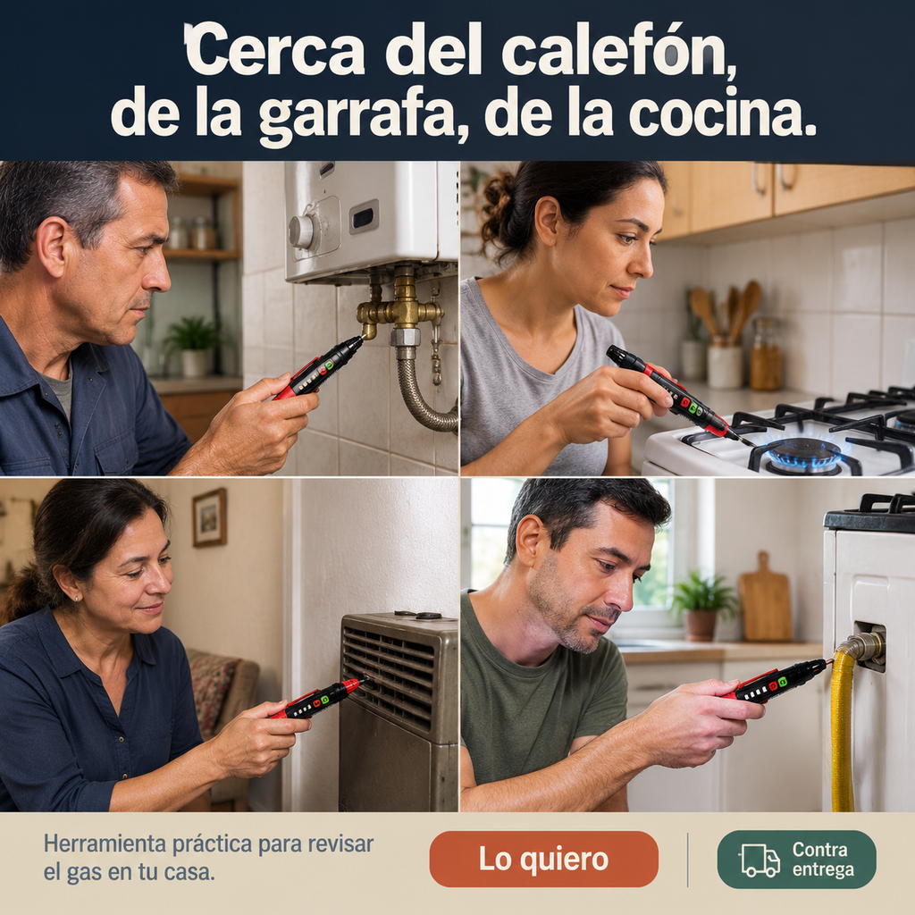 Detector De Fuga De Gas Con Alarma - 7089 — vista 5