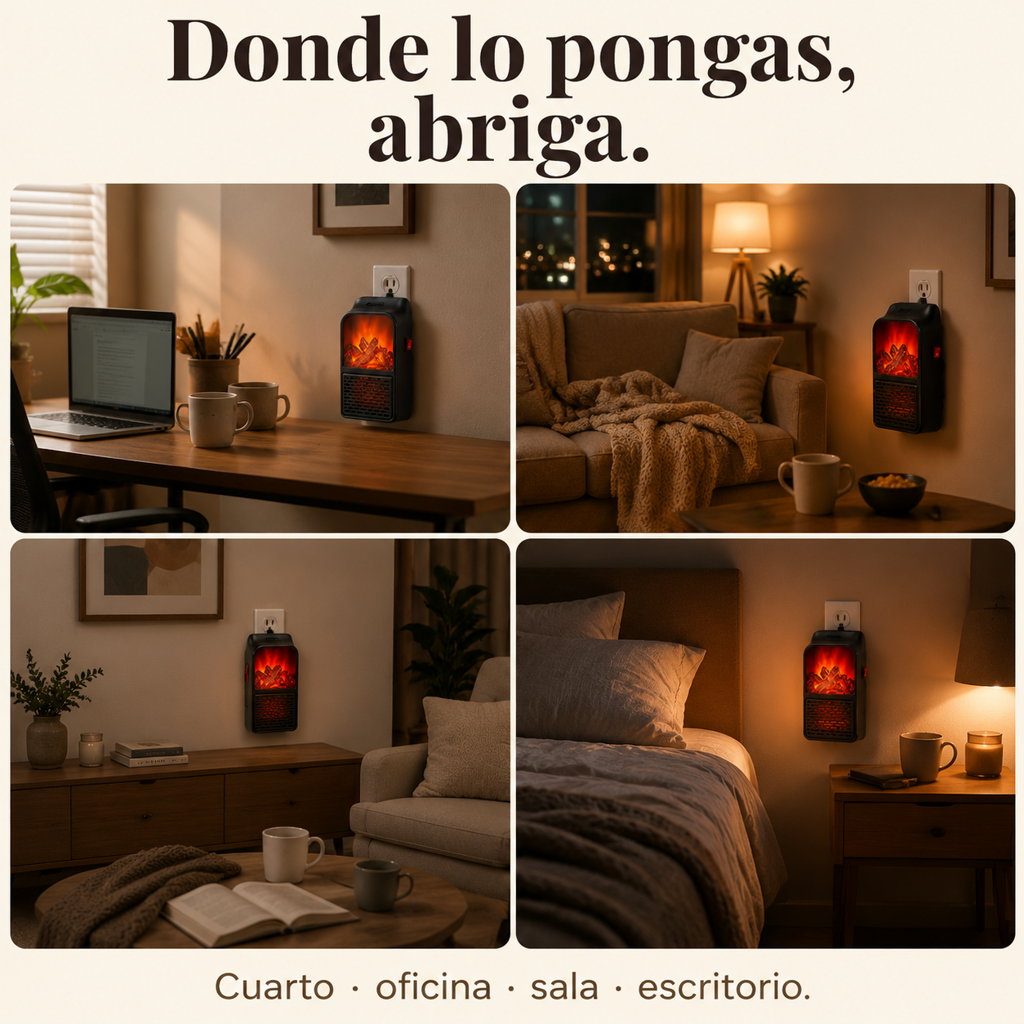 Calefactor Efecto Chimenea - 22984 — vista 5